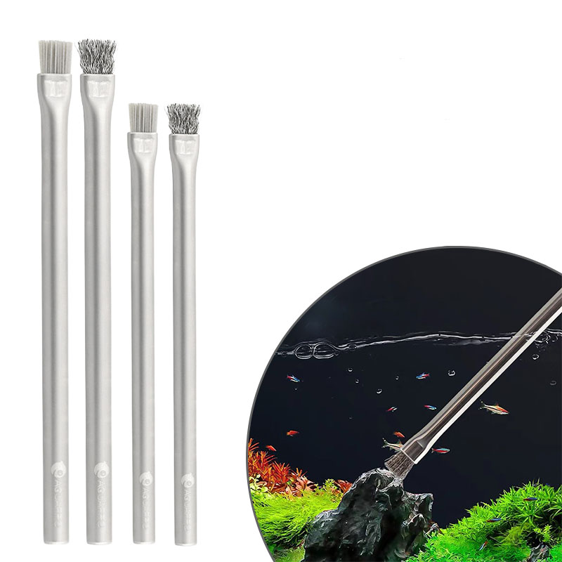 Planted Aquarium Cleaning - Aquapro Algae Brush Cleaning Brush Fish