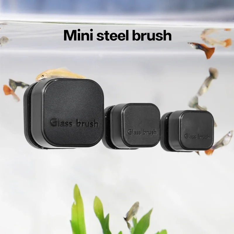 Mini Square Magnetic Brush Aqu - огляд і ціна Planted Aquarium Cleaning