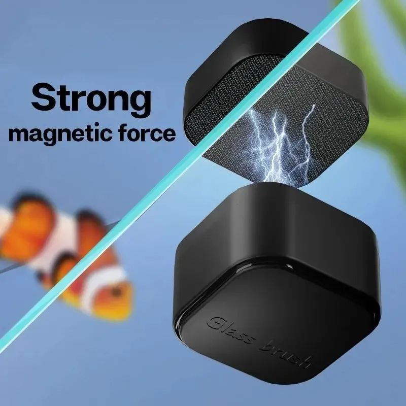 Mini Square Magnetic Brush Aqu - огляд і ціна Planted Aquarium Cleaning