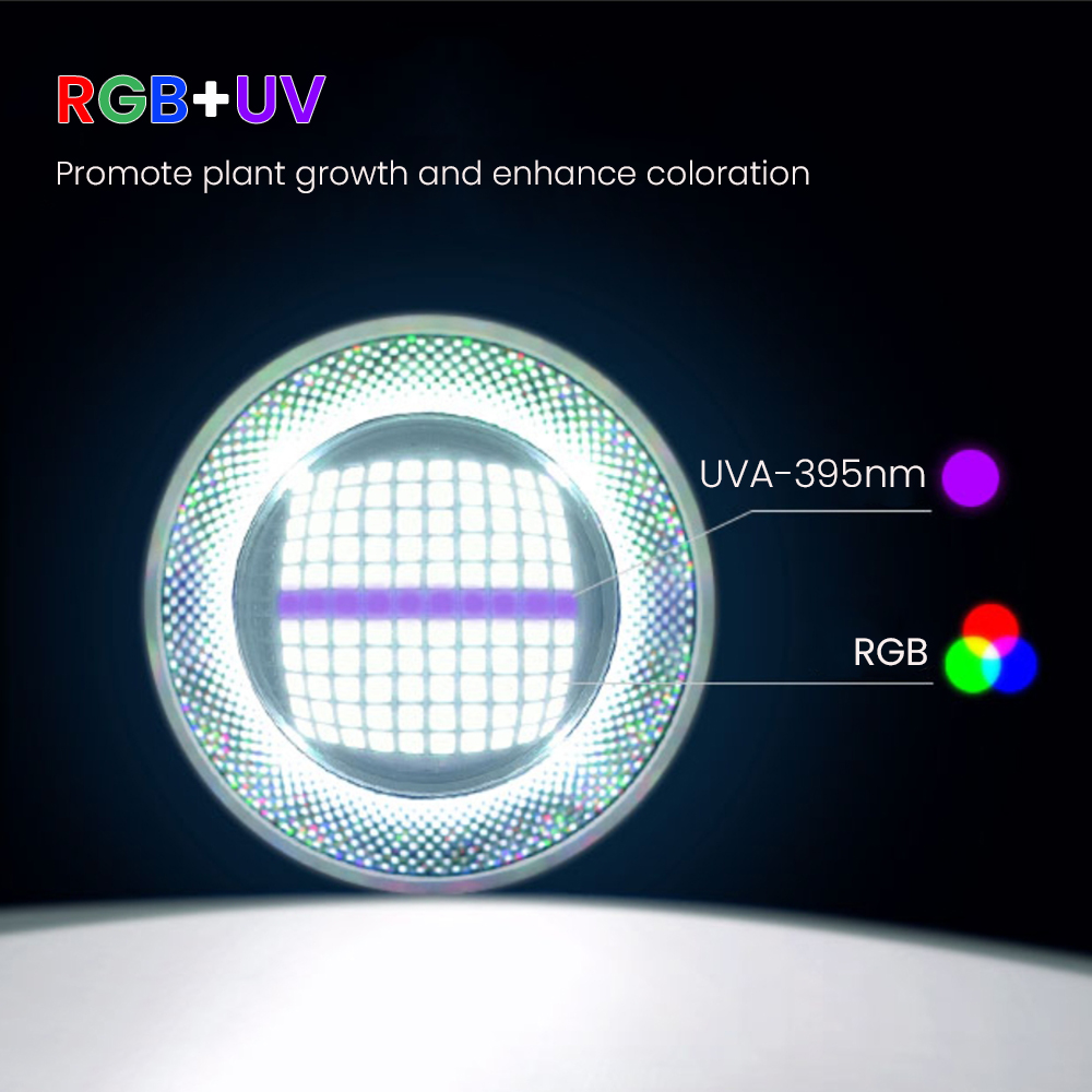 Full Spectrum Bluetooth 3.0 Ap - огляд і ціна Aquarium Plant Light Spectrum