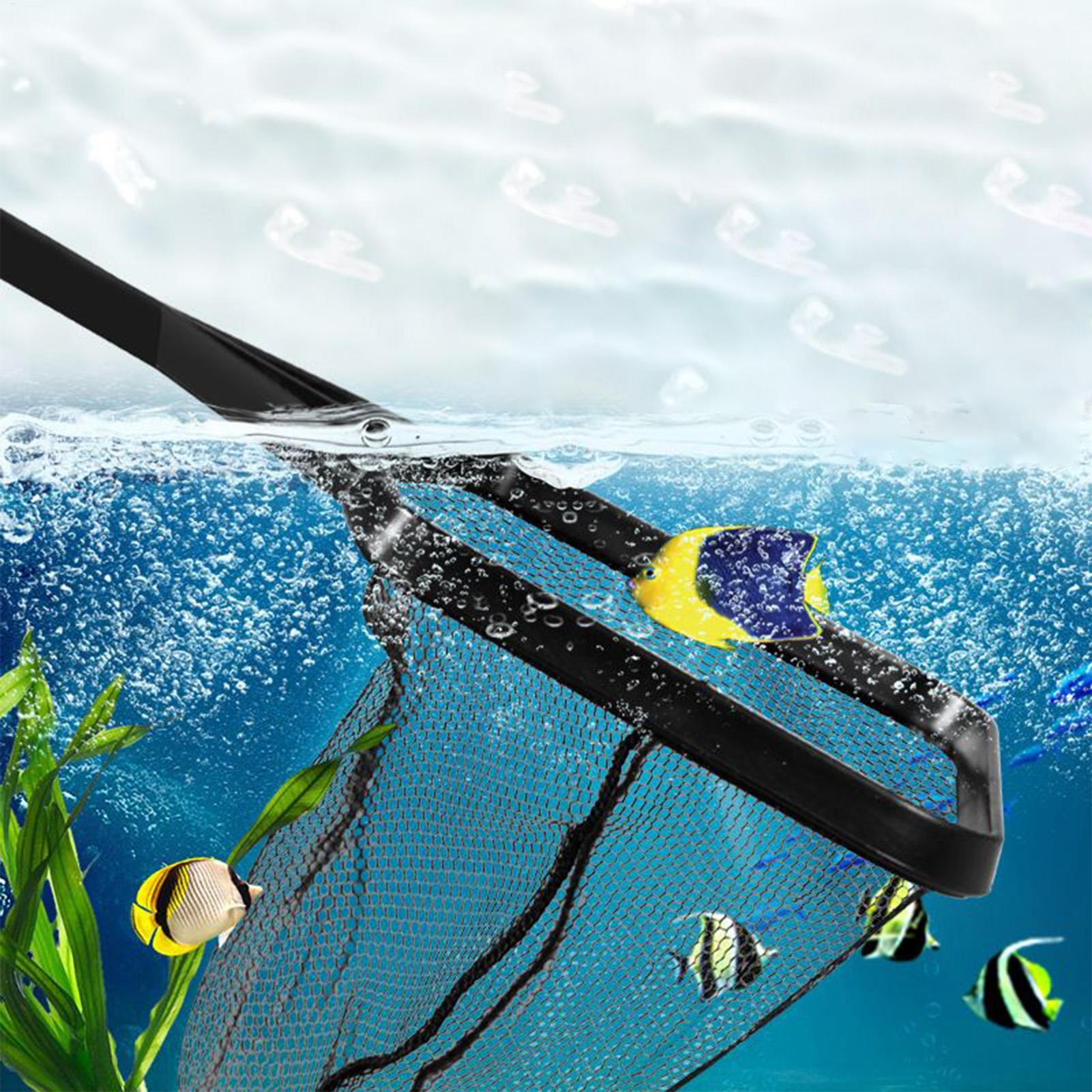Pool Net Fish Tank Salvage Net - огляд і ціна Planted Aquarium Cleaning