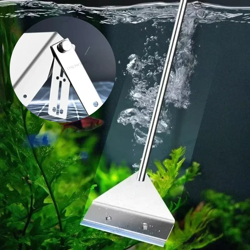 Fish Tank Cleaning Tool Flat S - огляд і ціна Planted Aquarium Cleaning