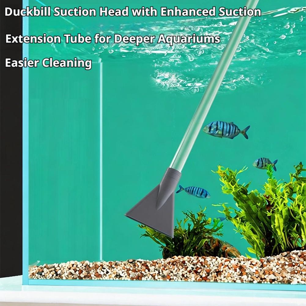 Manual Aquarium Siphon Fish Ta - огляд і ціна Planted Aquarium Cleaning