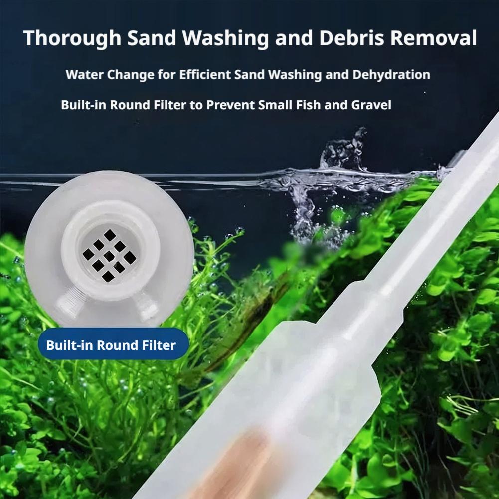Manual Aquarium Siphon Fish Ta - огляд і ціна Planted Aquarium Cleaning