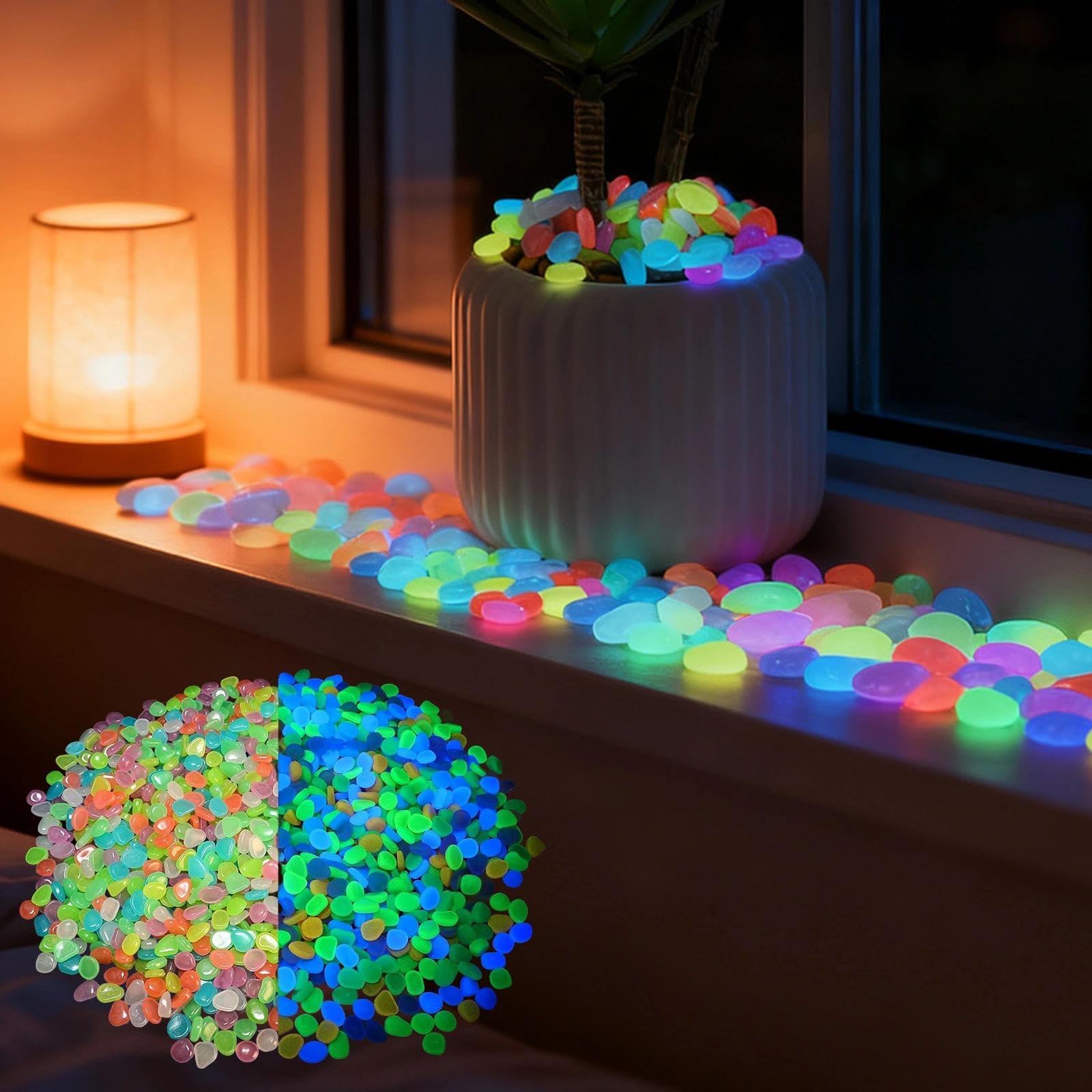 Potted Plants Glow In The Dark - огляд і ціна Aquarium Plant In Pot