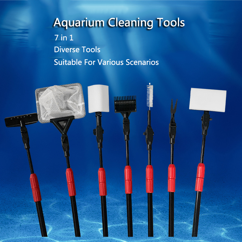 7in1 Aquarium Fish Tanks Clean - огляд і ціна Planted Aquarium Cleaning Kit