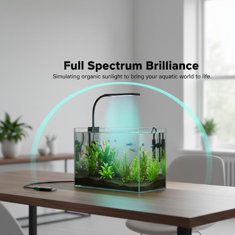USB Aquarium Clip Light Flexib - огляд і ціна Aquarium Plant Light Spectrum