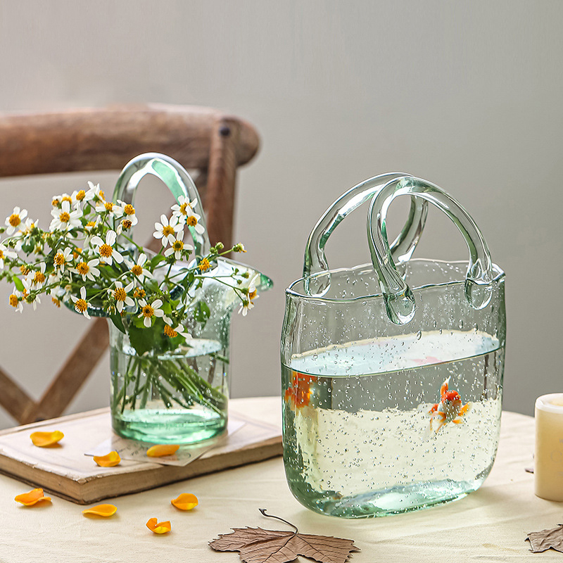 Nordic Tabletop Glass Flower V - огляд і ціна Planted Aquarium Jar