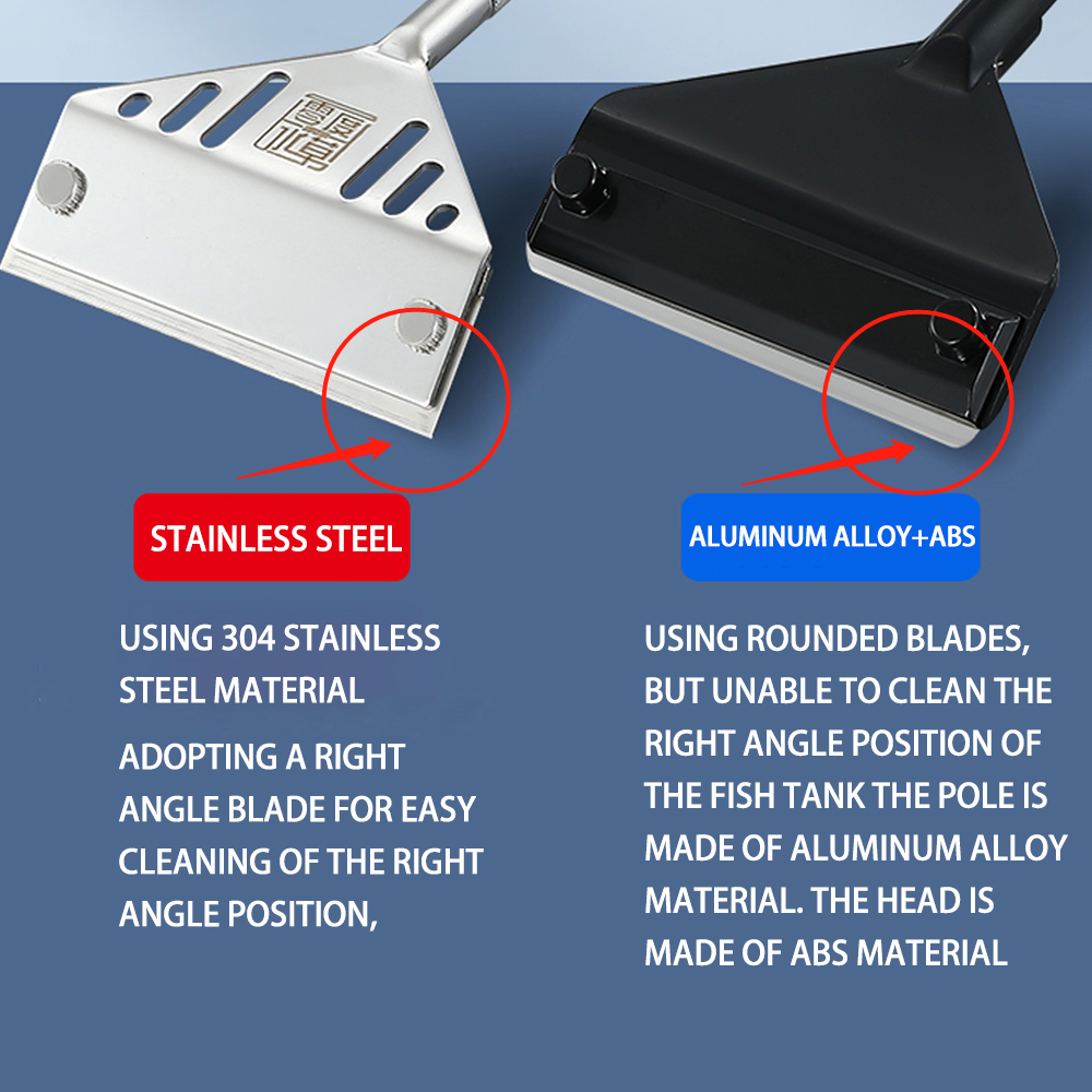 Stainless Steel Aquarium Fish  - огляд і ціна Planted Aquarium Cleaning Kit