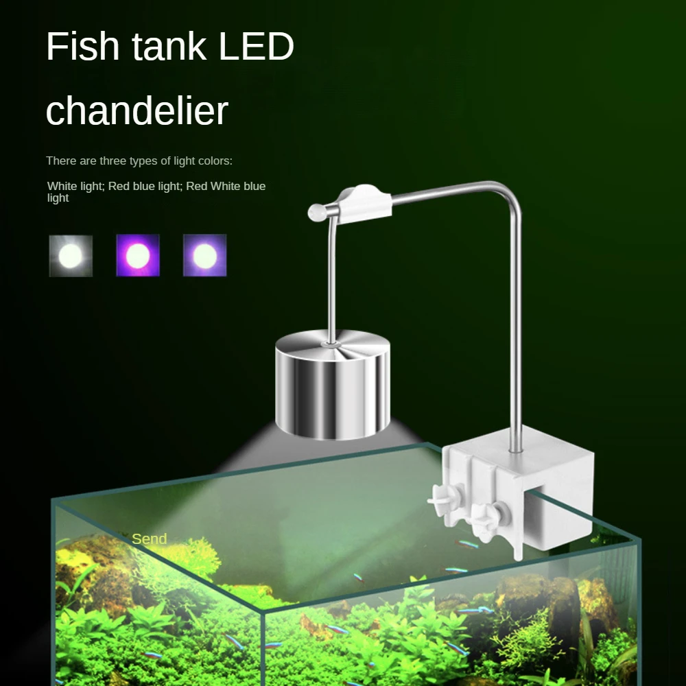 Mini Aluminum Fish Tank Clip L - огляд і ціна Planted Aquarium Jar