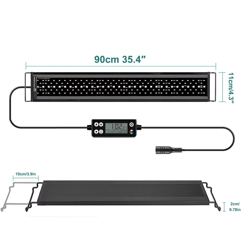 SIROKA SRK-YFT 90 cm Full Spec - огляд і ціна Aquarium Plant Light Spectrum