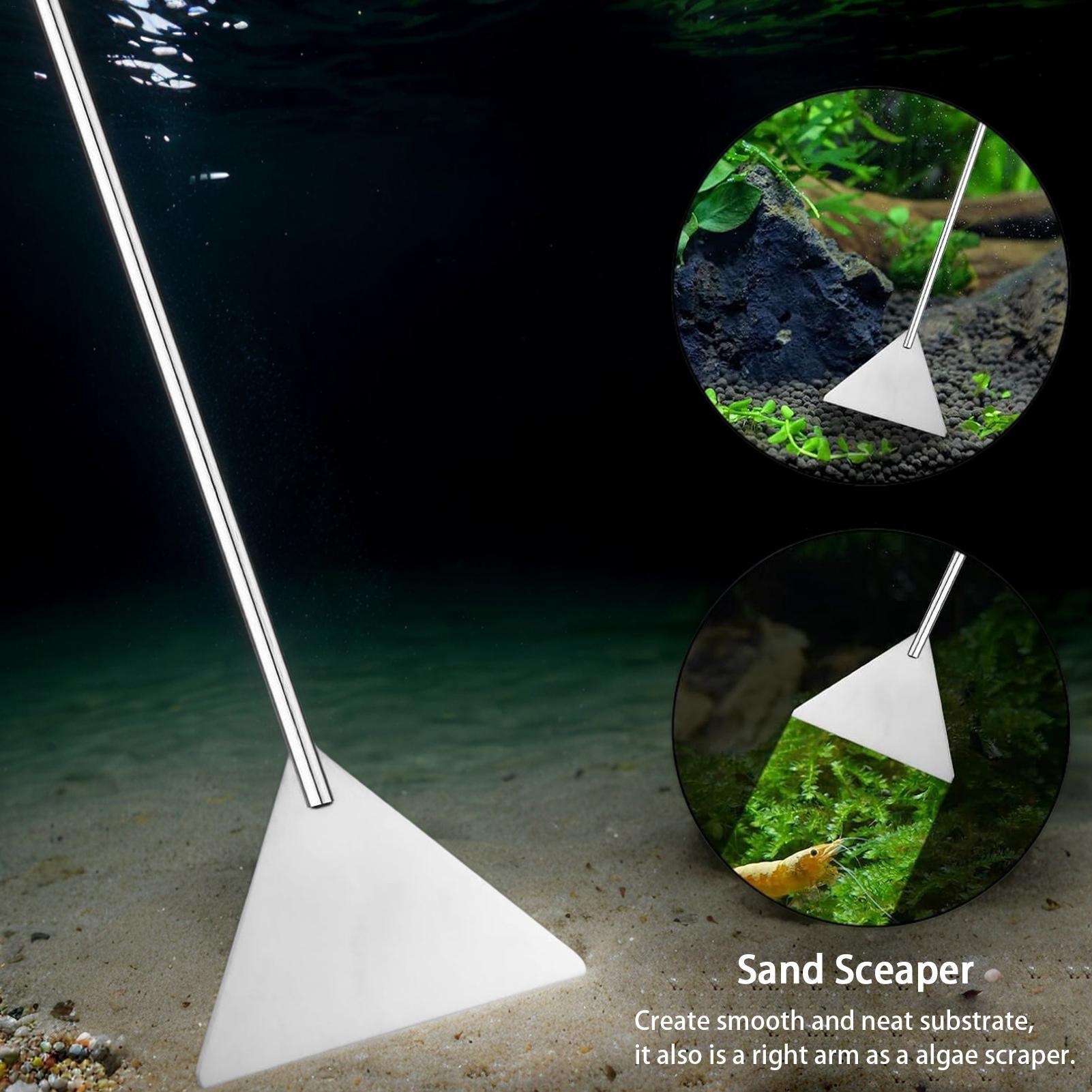 4pcs Aquarium Tool Kit Stainle - огляд і ціна Planted Aquarium Cleaning Kit