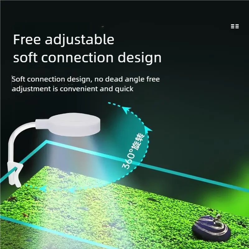 3W LED Clip-On Aquarium Light  - огляд і ціна Aquarium Plant Light Spectrum