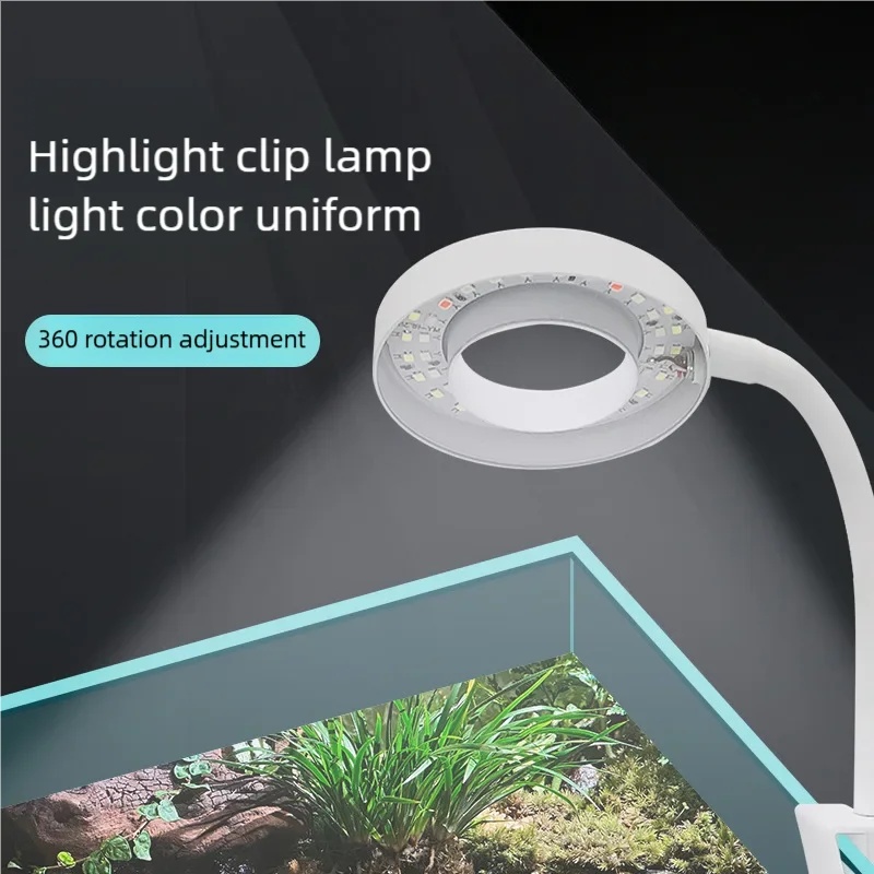 3W LED Clip-On Aquarium Light  - огляд і ціна Aquarium Plant Light Spectrum