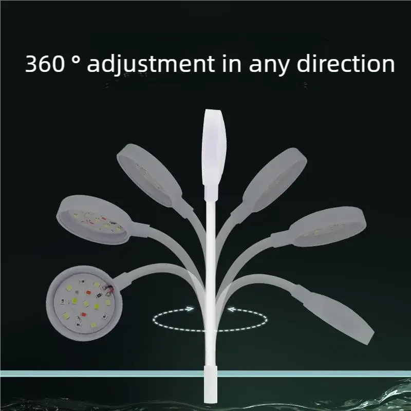 3W LED Clip-On Aquarium Light  - огляд і ціна Aquarium Plant Light Spectrum
