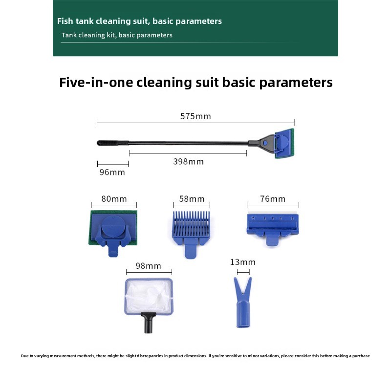Fish Tank Algae Remover Tool S - огляд і ціна Planted Aquarium Cleaning Kit