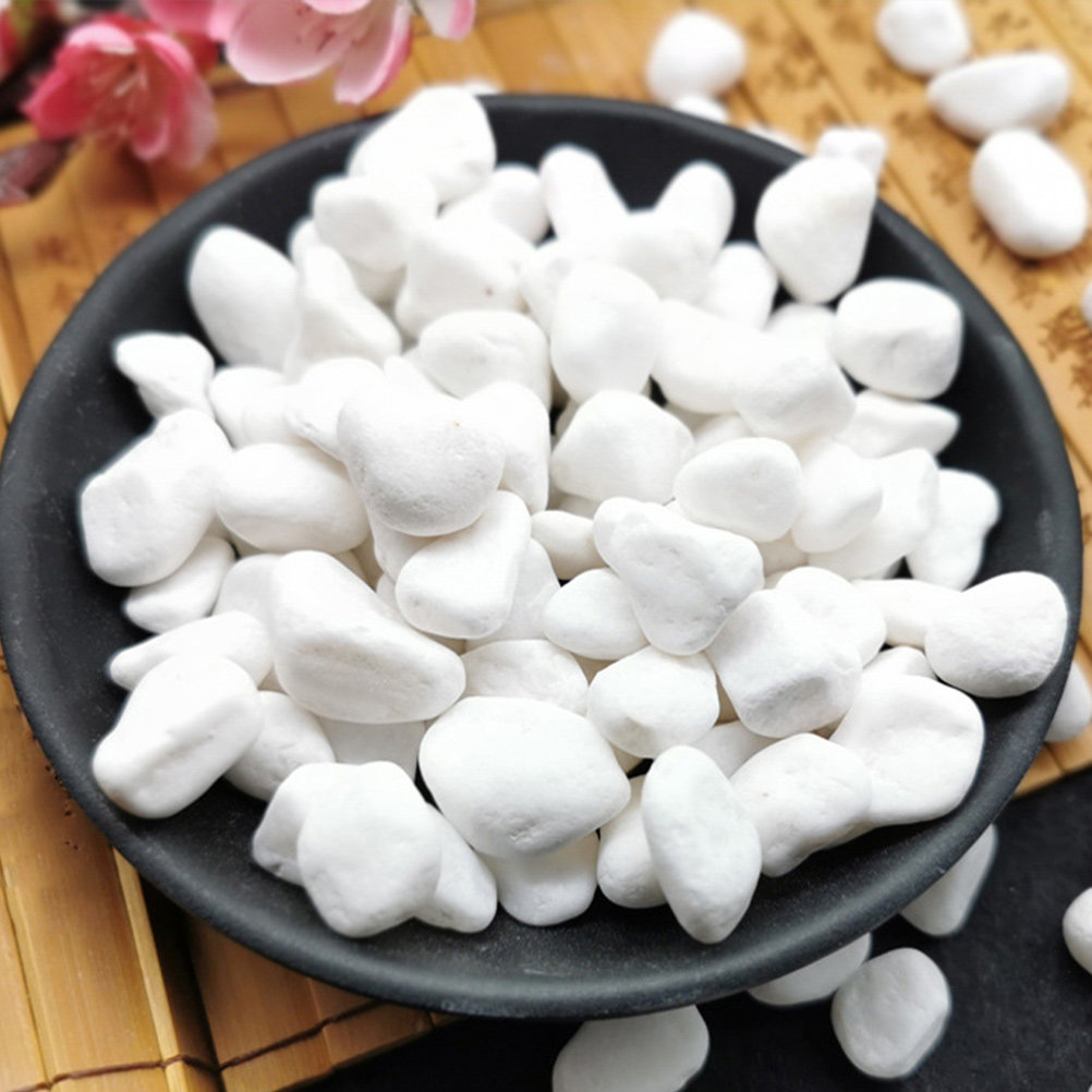 1Set Elegant White Decorative  - огляд і ціна Planted Aquarium With Rocks