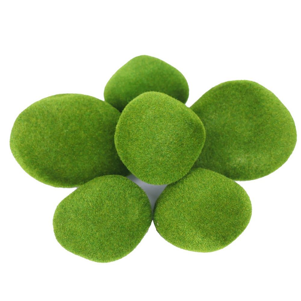 2/4/6/10PCS Green Artificial M - огляд і ціна Planted Aquarium With Rocks