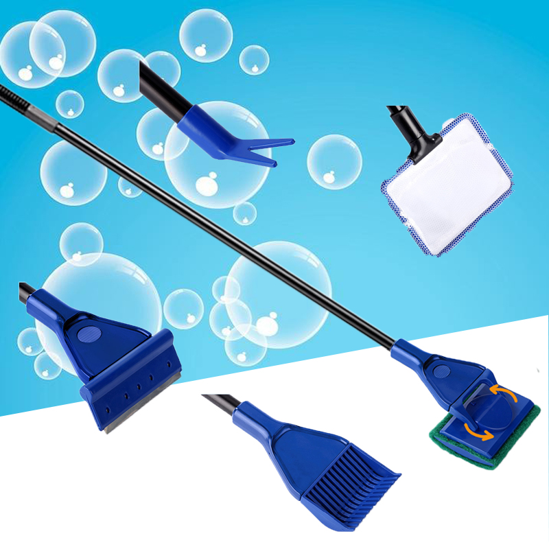 6-IN-1 Aquarium Cleaning Tools - огляд і ціна Planted Aquarium Cleaning Kit