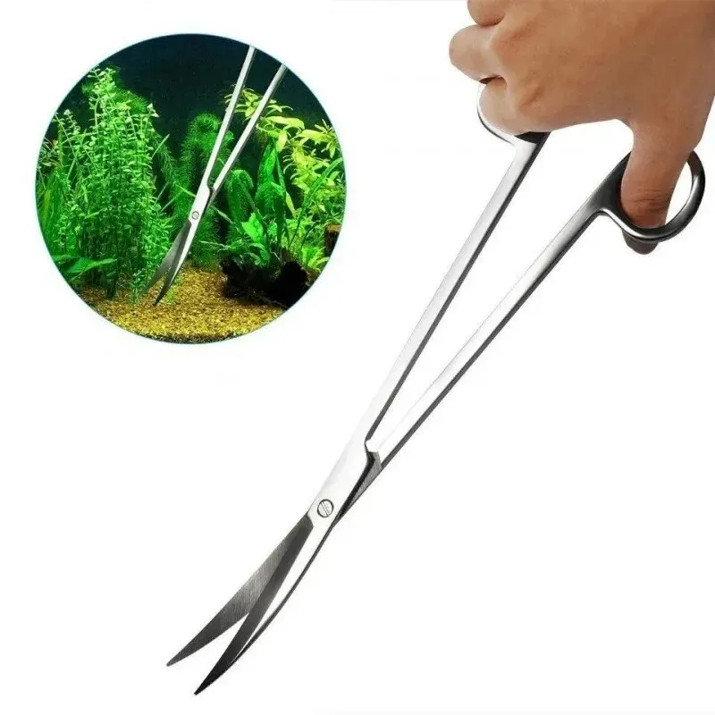 Aquarium Scissors,Extra Long S - огляд і ціна Planted Aquarium Cleaning